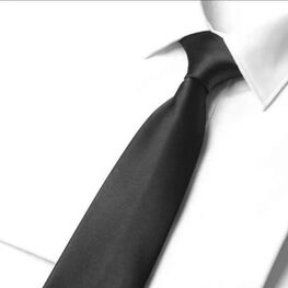 03705004-20 Детский галстук черный для мальчики черный