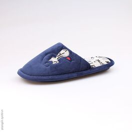 531037-11 Тапочки синие для девочки светло-синий