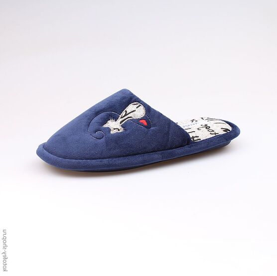 531037-11 Тапочки синие для девочки светло-синий