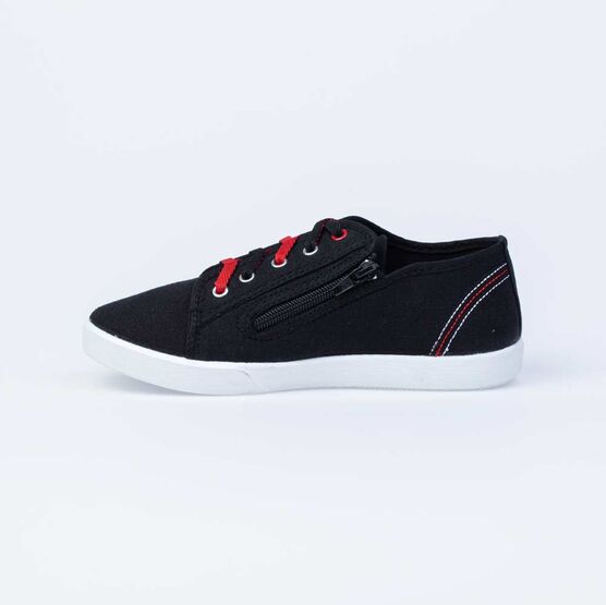 631116-12 Кеды для мальчики черный фото №2