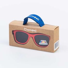 03713019-40 Детские очки Красная оправа для мальчики красный фото №2