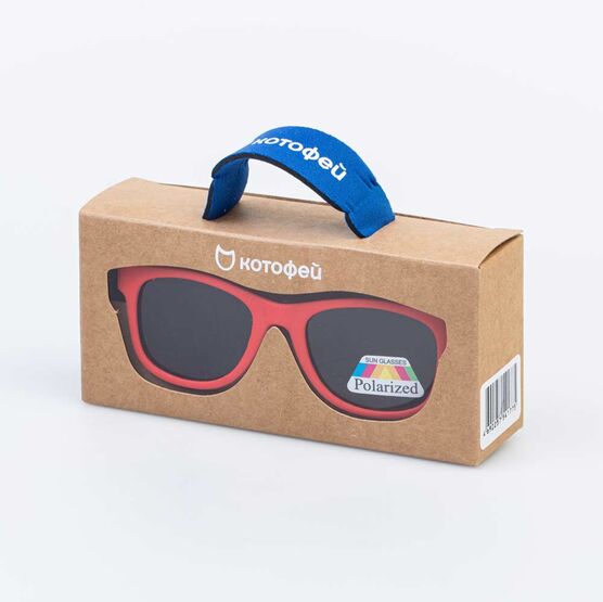 03713019-40 Детские очки Красная оправа для мальчики красный фото №2