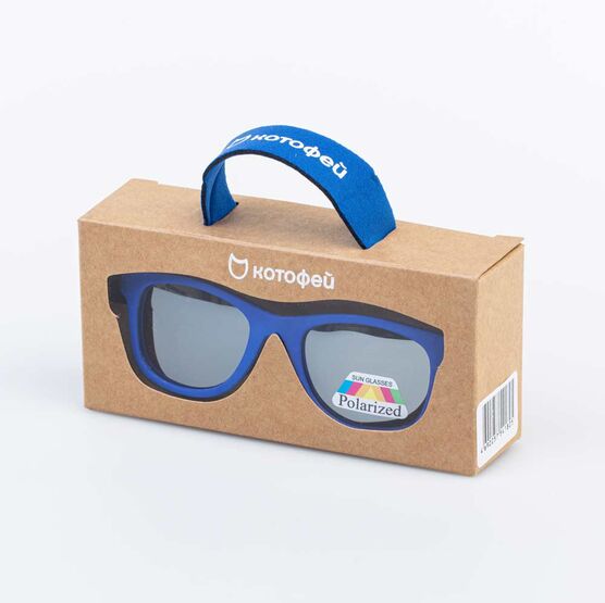 03713020-45 Детские очки Синяя оправа для мальчики синий фото №2