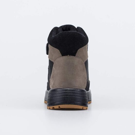 752284-52 Зимние ботинки для мальчика подростковые для мальчики оливковый + черный фото №5