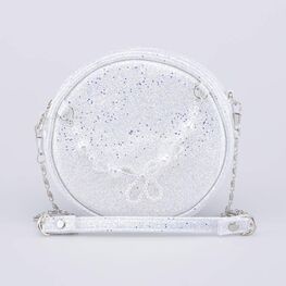 02802331-41 Круглая сумка Блеск жемчужный для девочки жемчужный