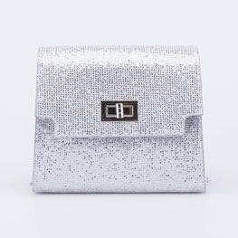 02802382-40 Праздничная детская сумка для девочки для девочки серебристый