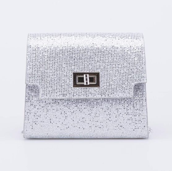 02802382-40 Праздничная детская сумка для девочки для девочки серебристый