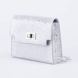 02802382-40 Праздничная детская сумка для девочки для девочки серебристый фото №2