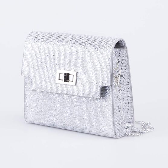 02802382-40 Праздничная детская сумка для девочки для девочки серебристый фото №2