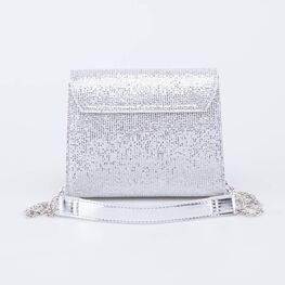 02802382-40 Праздничная детская сумка для девочки для девочки серебристый фото №3