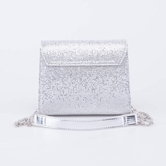 02802382-40 Праздничная детская сумка для девочки для девочки серебристый фото №3