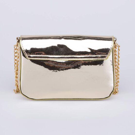 02802383-40 Золотистая детская сумка для девочки для девочки золотистый фото №3