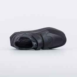 732351-21 Кожаные полуботинки для мальчика-подростка для мальчики черный фото №4