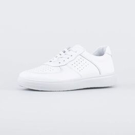 732379-22 Белые кожаные полуботинки для мальчика-подростка для мальчики белый