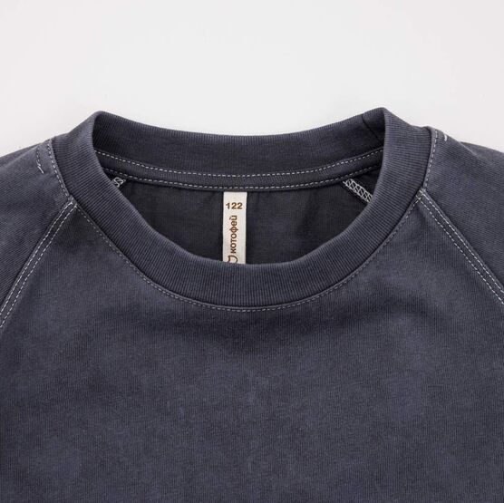 07702070-40 Лонгслив с эффектом варки для мальчика для мальчики серый фото №3