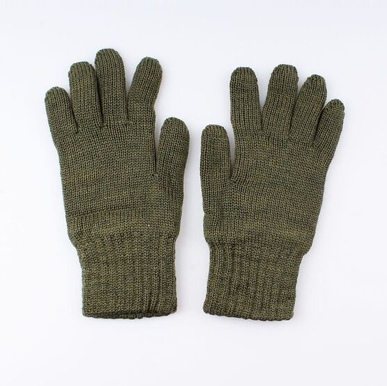 07022147-40 Перчатки детские двухслойные хаки для универсальные хаки фото №2