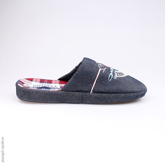 731010-11 Тапочки синие для мальчики светло-синий фото №2