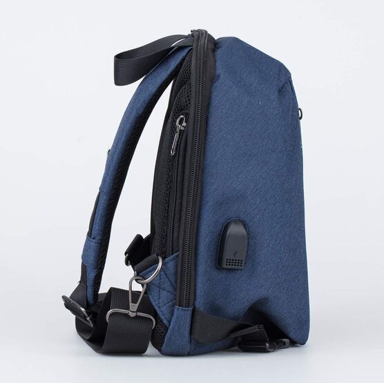 02709186-41 Сумка для мальчика с USB разъемом для мальчики темно-синий фото №3