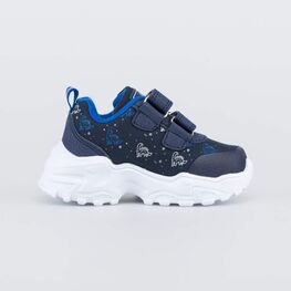 144193-72 Всепогодные кроссовки из материала SoftShell для мальчики синий фото №2