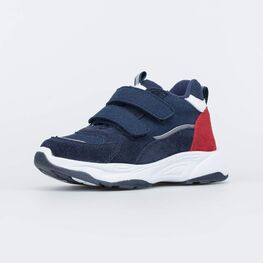 144196-11 Кроссовки для мальчики син-кра