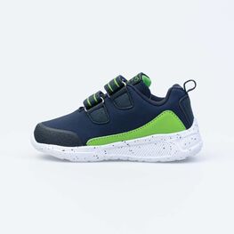 344330-73 Кроссовки с LED-подсветкой на подошве для мальчики син-зел фото №2