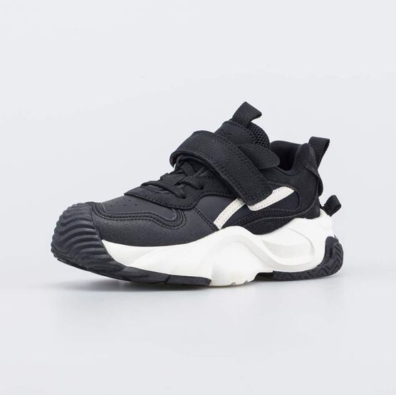 644494-71 Кроссовки на липучке Акценты для девочки черный