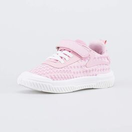 634172-14 Вязаные кеды на подошве FIT розовый для девочки розовый