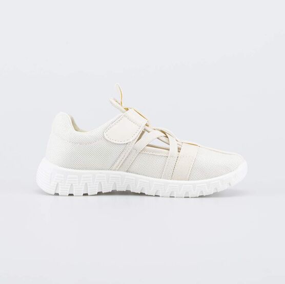 421118-11 Текстильная обувь для девочки бежевый для девочки бежевый фото №2