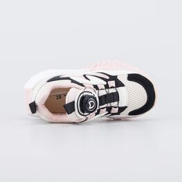 644500-12 Кроссовки-буст для девочки-подростка для девочки бежевый + розовый фото №4