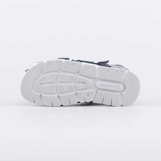 522176-22 Сандалии из нубука для мальчика для мальчики серый фото №3