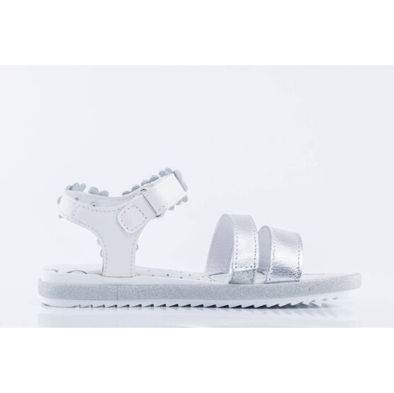 522133-22 Босоножки для девочки серебрист. фото №3