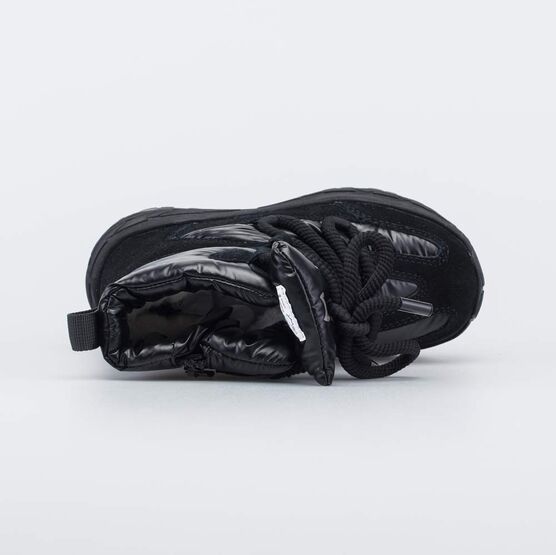 654702-41 Мембранные полусапожки для девочки черный фото №4