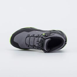 654705-82 Мембранные ботинки SoftShell и Тинсулейт для мальчики серый + салатовый фото №4