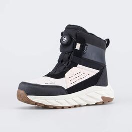 654706-41 Мембранные ботинки Softshell для девочки черный + розовый