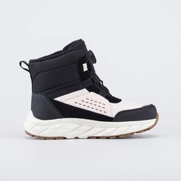 654706-41 Мембранные ботинки Softshell для девочки черный + розовый фото №2