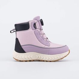 654714-42 Высокие мембранные ботинки для девочки сиреневый фото №2