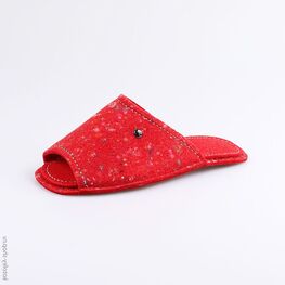 737002-01 Тапочки для девочки красный