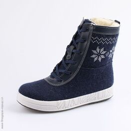 857003-41 Валенки для девочки светло-синий