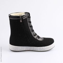 857003-42 Ботинки для девочки черный фото №2