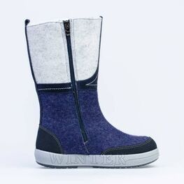 867076-41 Валенки для девочки темно-синий фото №2