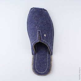 937002-01 Мужские тапочки для мальчики светло-синий фото №4