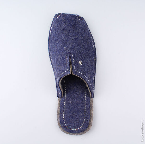 937002-01 Мужские тапочки для мальчики светло-синий фото №4