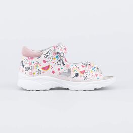 322172-23 Сандалии на липучках Лето для девочки розовый фото №2