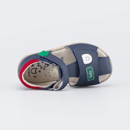 122255-21 Детские сандалии для мальчика для мальчики синий,зеленый,красный фото №4