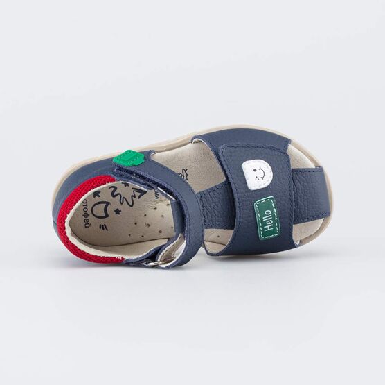 122255-21 Детские сандалии для мальчика для мальчики синий,зеленый,красный фото №4