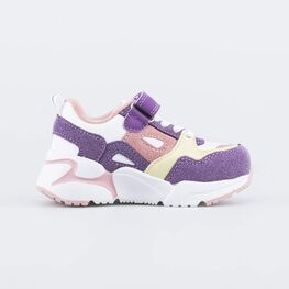 144207-72 Фиолетовые кроссовки Контраст для девочки фиолетовый фото №2