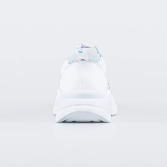 732342-22 Полуботинки из натуральной кожи для девочки белый фото №5