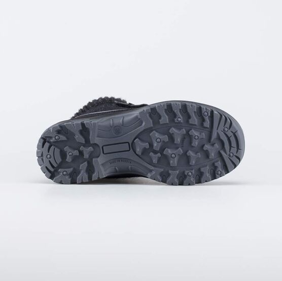 757017-41 Войлочные ботинки на липучках для мальчики черный фото №3