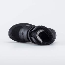 757017-41 Войлочные ботинки на липучках для мальчики черный фото №4