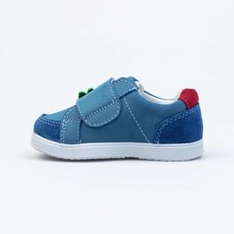 132161-22 Полуботинки для мальчики син-кра фото №2